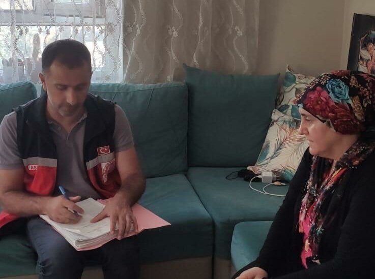 Ekipler, ihtiyaç sahiplerinin taleplerini değerlendiriyor