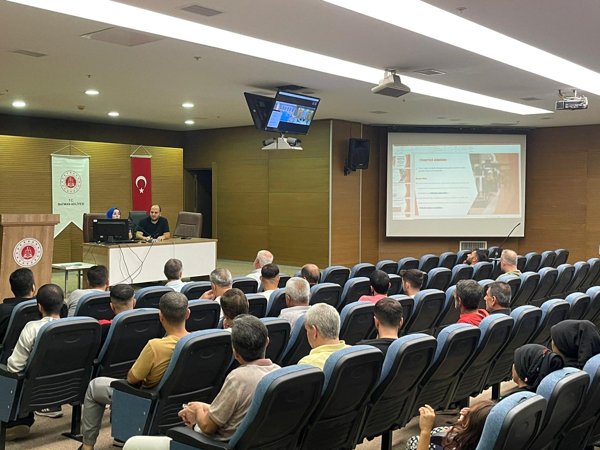 Batman Denetimli Serbestlik Müdürlüğü’nde Tüketici Hakları Eğitimi verildi