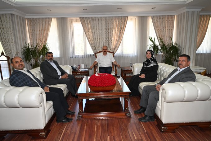 Vali Canalp, Mevlid-i Nebi ve Camiler Haftası dolayısıyla İl Müftüsü Durmuş’u kabul etti