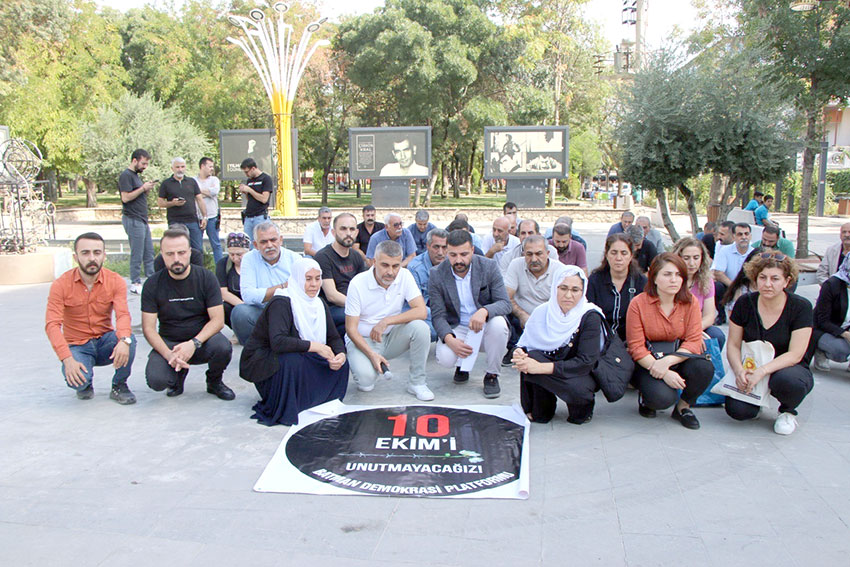 Batman’da 10 Ekim Ankara Garı Saldırısı Anıldı