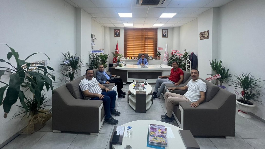 Koop-İş’ten İlçe Milli Eğitim Müdürüne Ziyaret