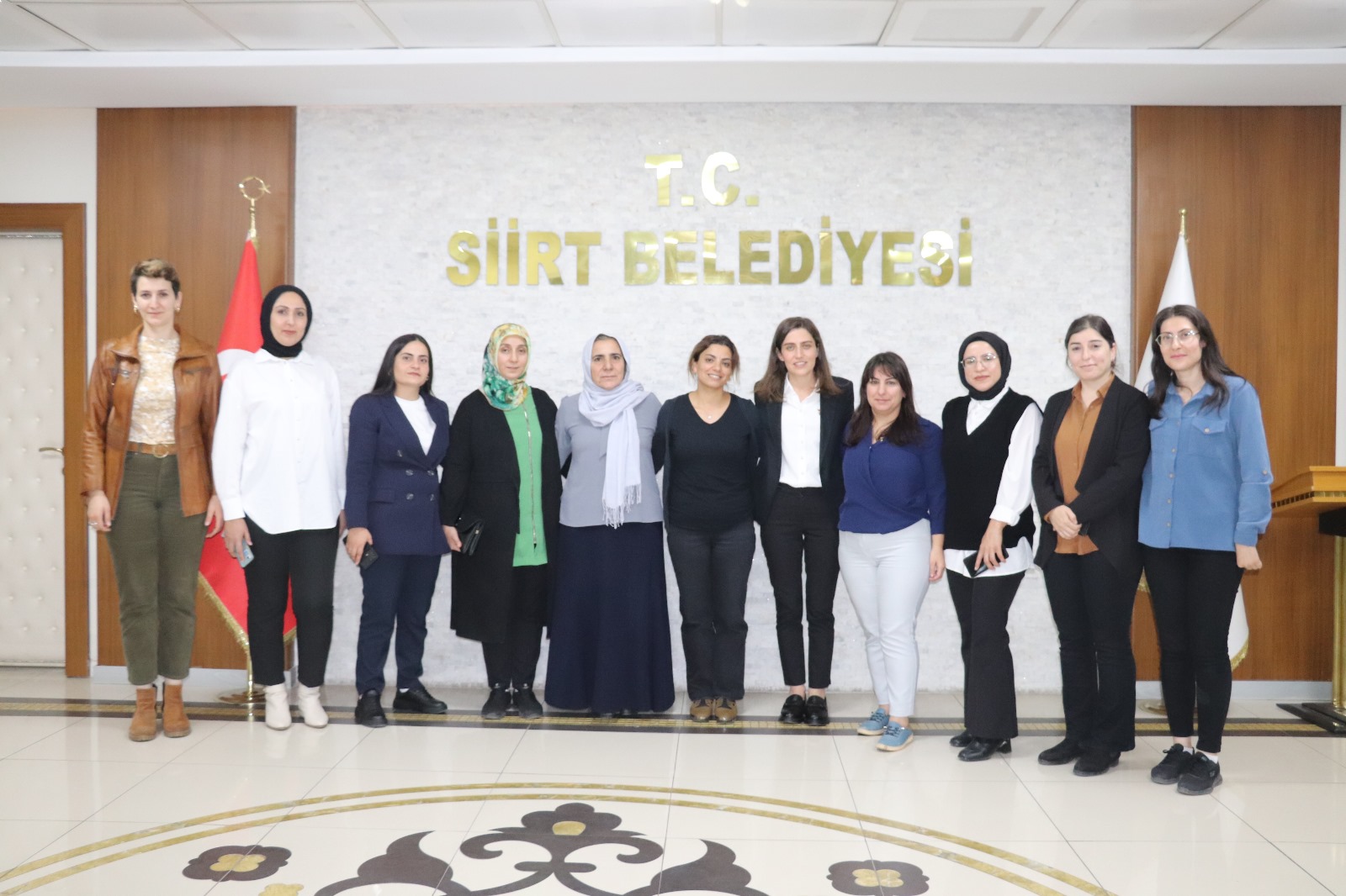 Eşbaşkanlar Siirt Belediyesi’ni Ziyaret Etti