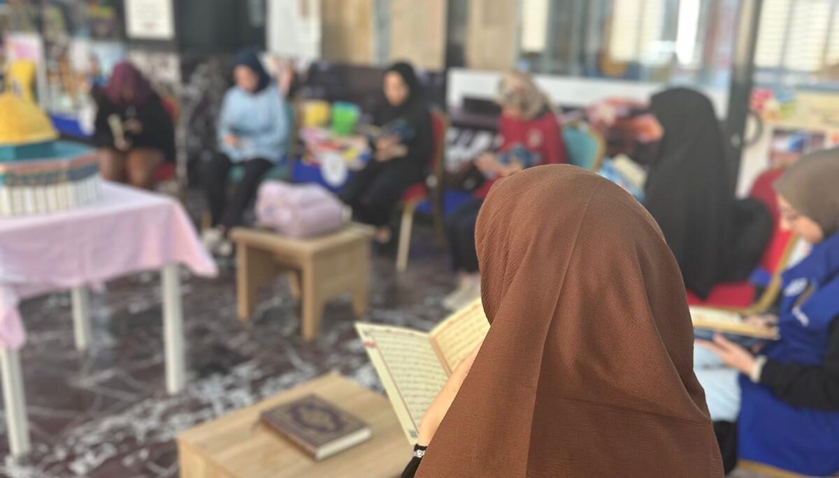 Gençler Gazze Şehitleri için Kur’an-ı Kerim okudu