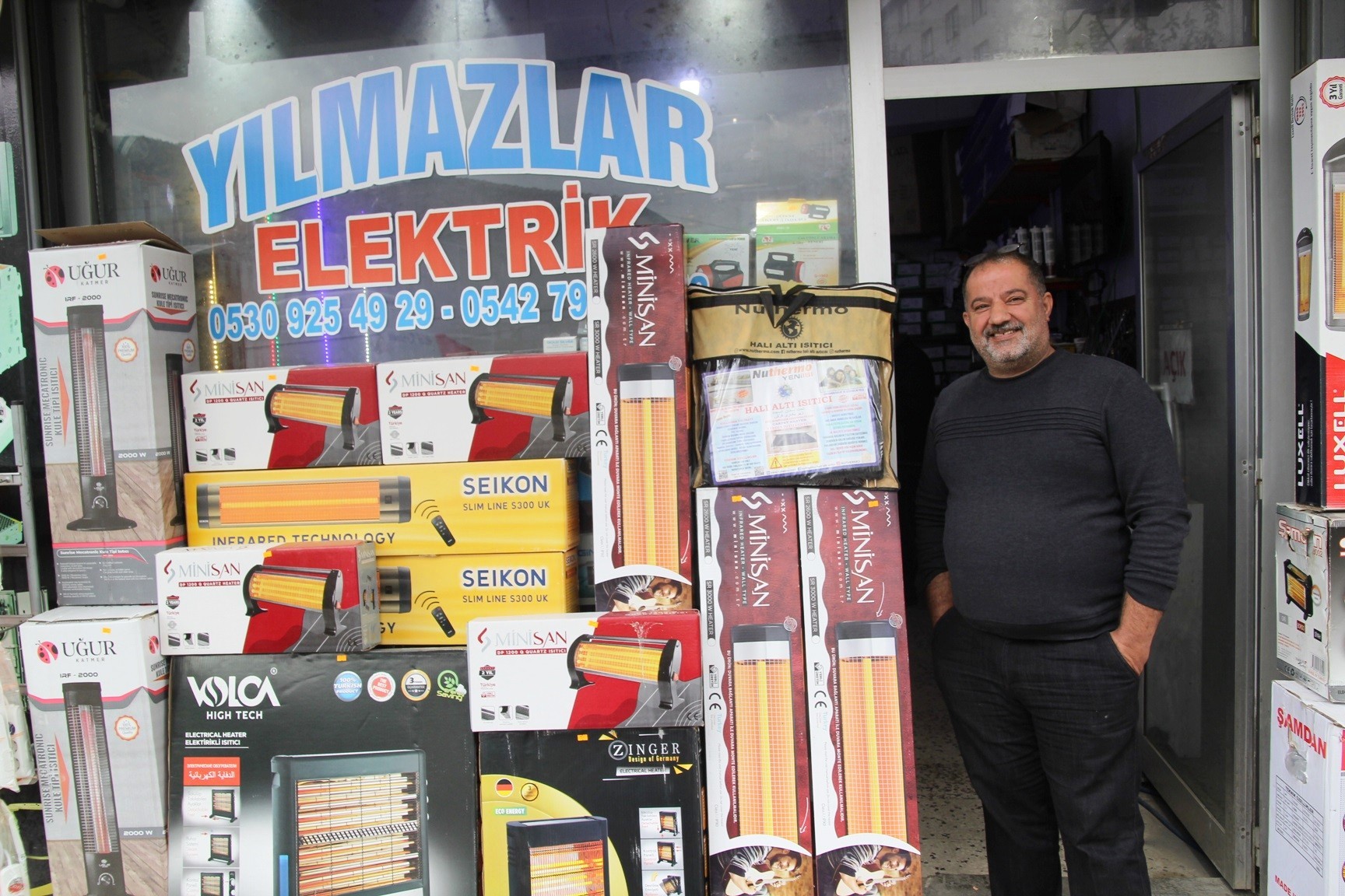 Isıtıcılara talep arttı