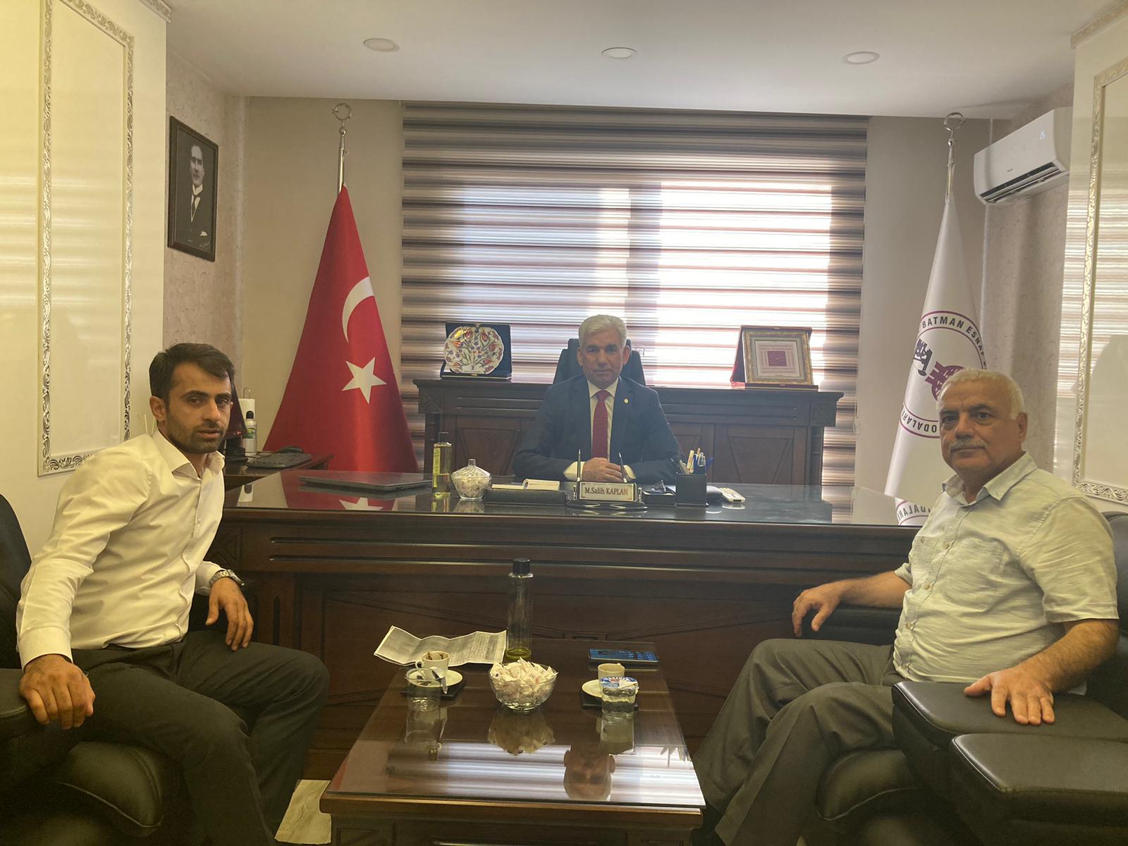 Meteoroloji İl Müdüründen BESOB’a ziyaret