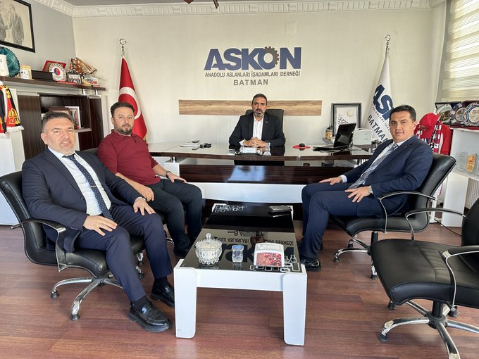 Sağlık İl Müdürü Dr. Semih Canpolat’tan ASKON Şube Başkanı Selman Nasıroğlu’na Hayırlı Olsun Ziyareti