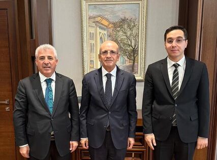 Gercüş Kaymakamı ve Belediye Başkanı’ndan Bakan Şimşek’e ziyaret