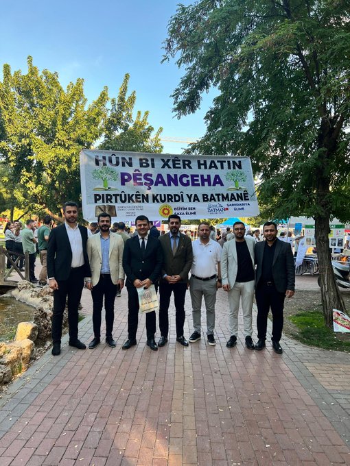 Batman Barosu’ndan Kürtçe Kitap Fuarına Destek