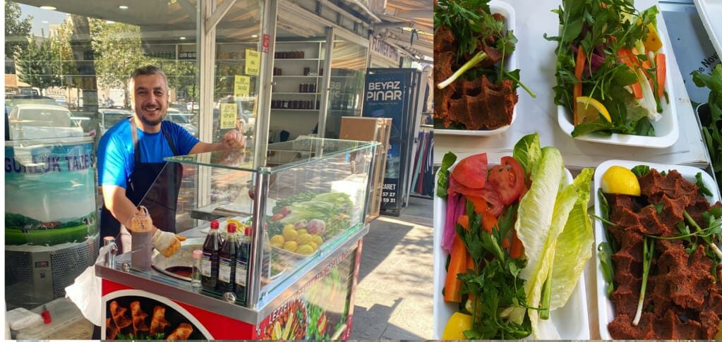 Halk Oyunları Hocasından organik çiğköfte