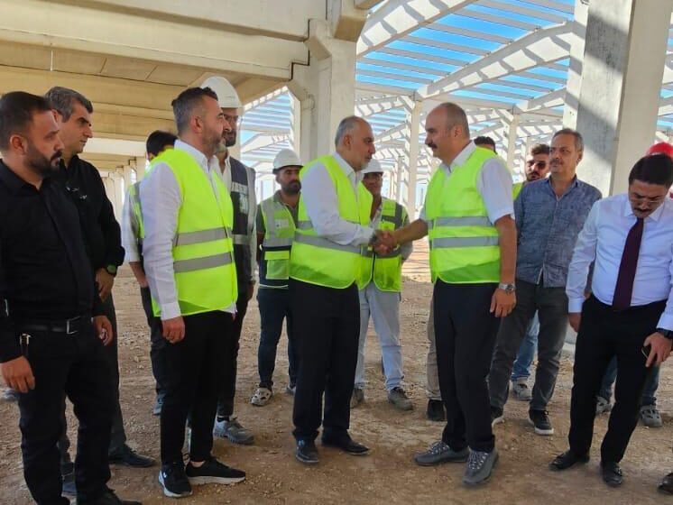 Batman Gıdacılar Ticaret Merkezi İnşaatının %30’u Tamamlandı