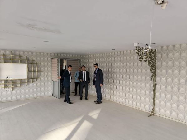 Kaymakam Ekrem Güngör Eski Öğretmenevi Binasında İncelemelerde Bulundu