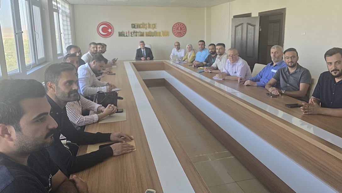 Gercüş’te “Türkiye Yüzyılı Maarif Modeli” Ölçme ve Değerlendirme Bilgilendirme Toplantısı Düzenlendi