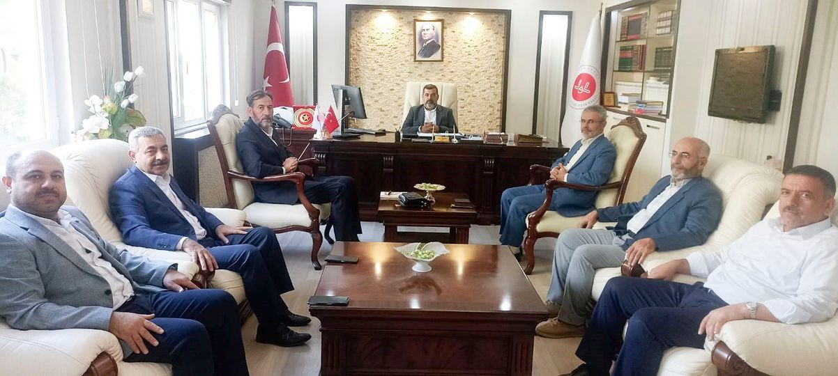 Hüda-Par Batman İl Başkanı Davut Şahin’den İl Müftüsü Ahmet Durmuş’a Ziyaret
