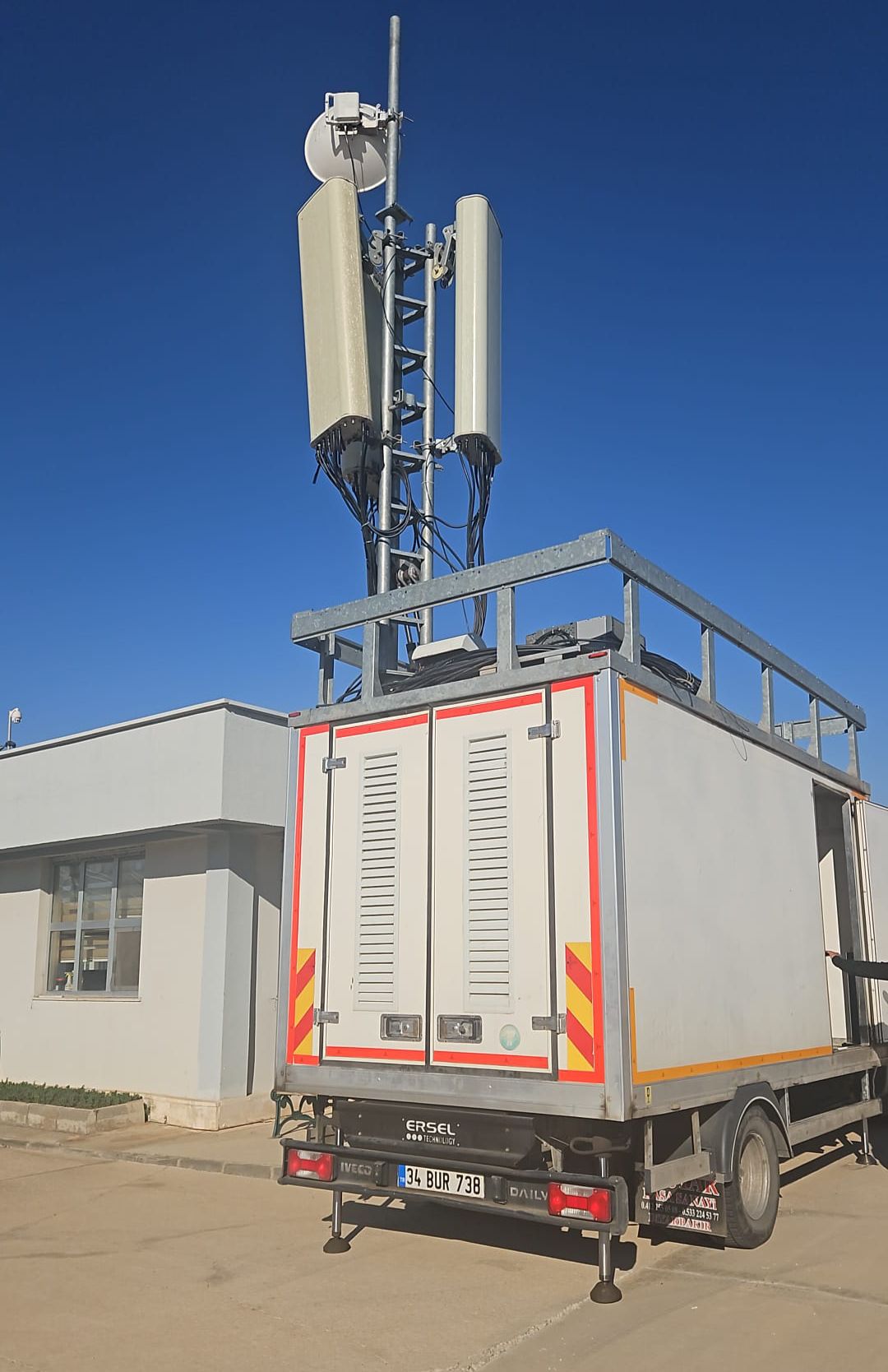 Batman Stadyumunda İnternet Altyapısı Güçlendirildi: Mobil Baz İstasyonu Kuruldu