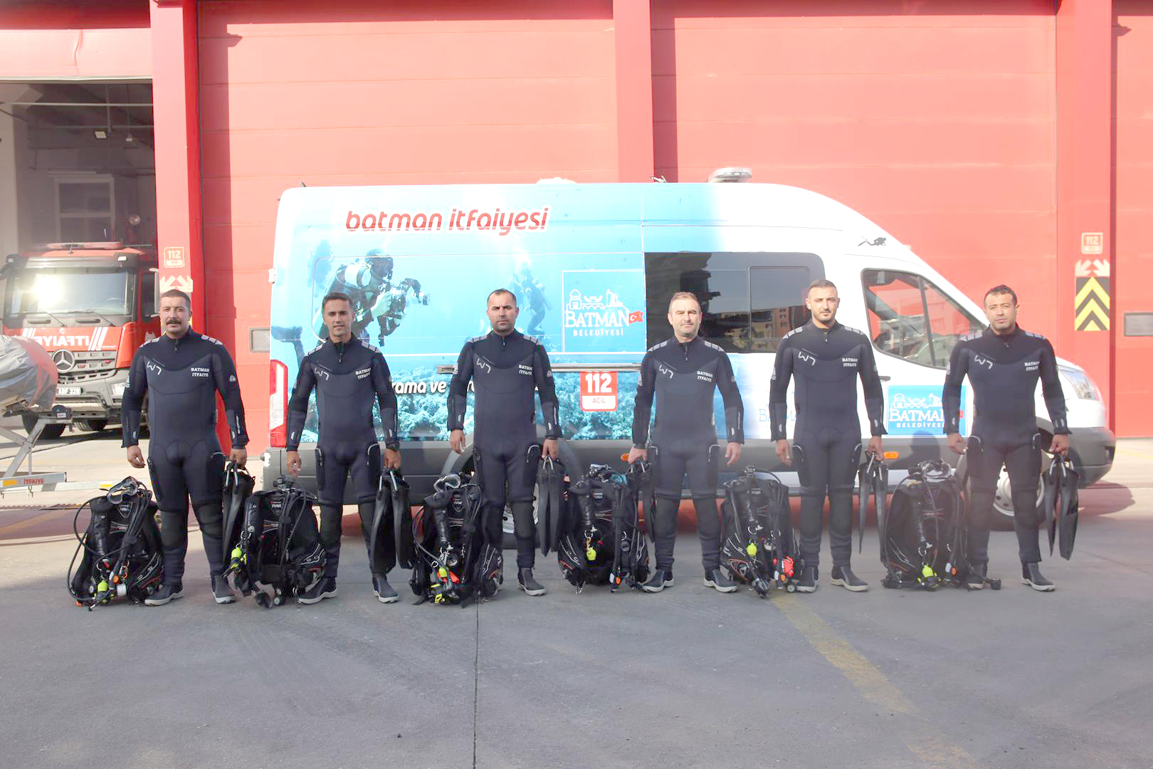 Belediye itfaiyesine yeni SAK aracı