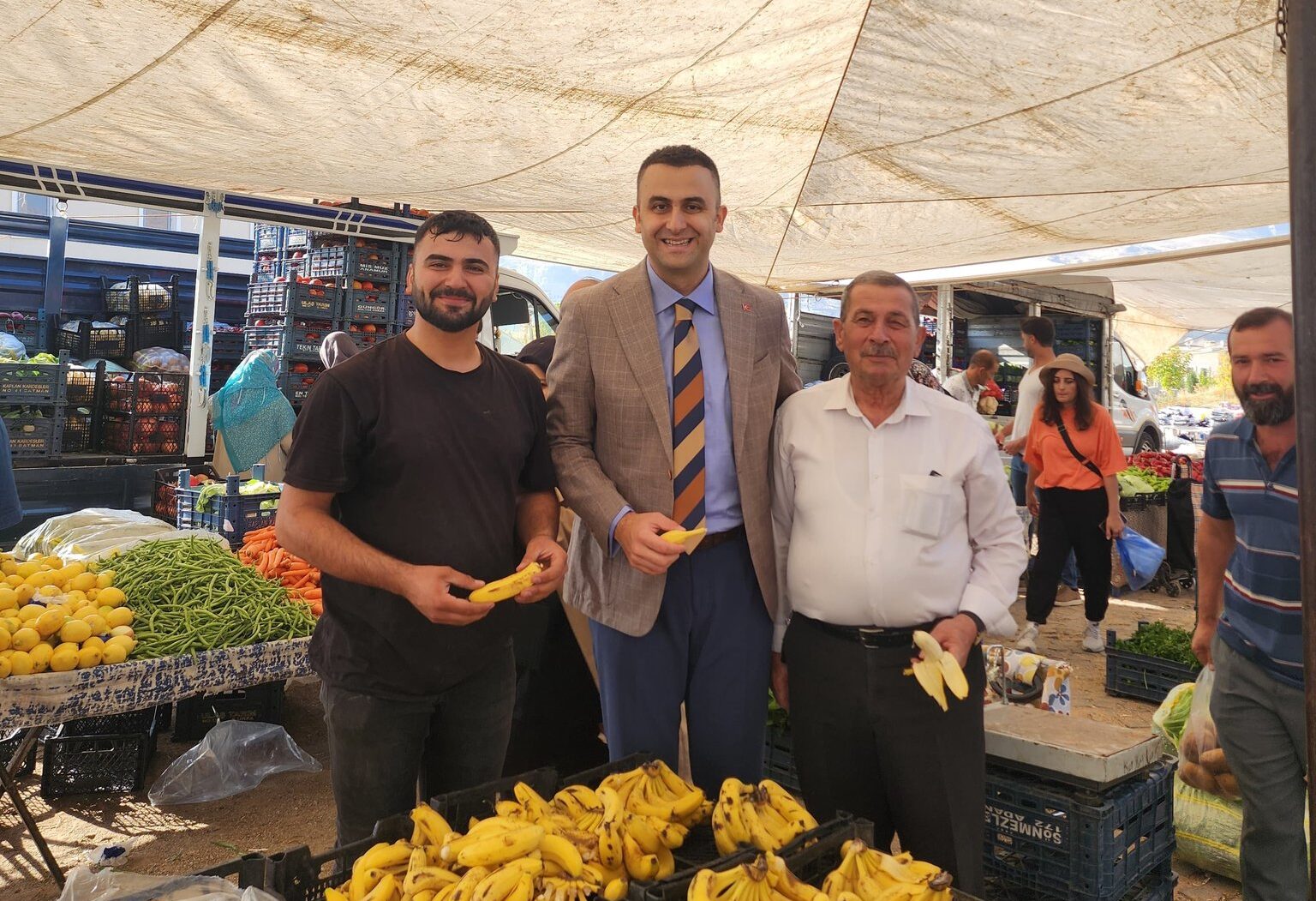 Hasankeyf Kaymakamı İmrak, Pazar Yerini Ziyaret Etti