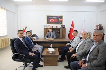 Kaymakam İmrak, Milli Eğitim Müdürlüğü’nü Ziyaret Etti