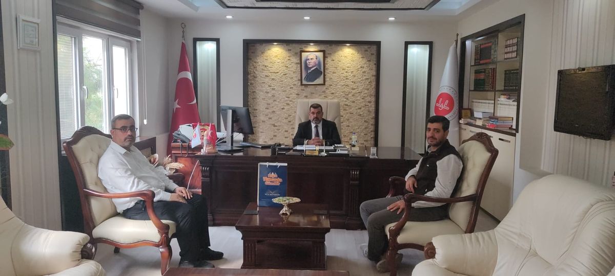 Kur’an Nesli Platformu’ndan İl Müftüsü Ahmet Durmuş’a Ziyaret