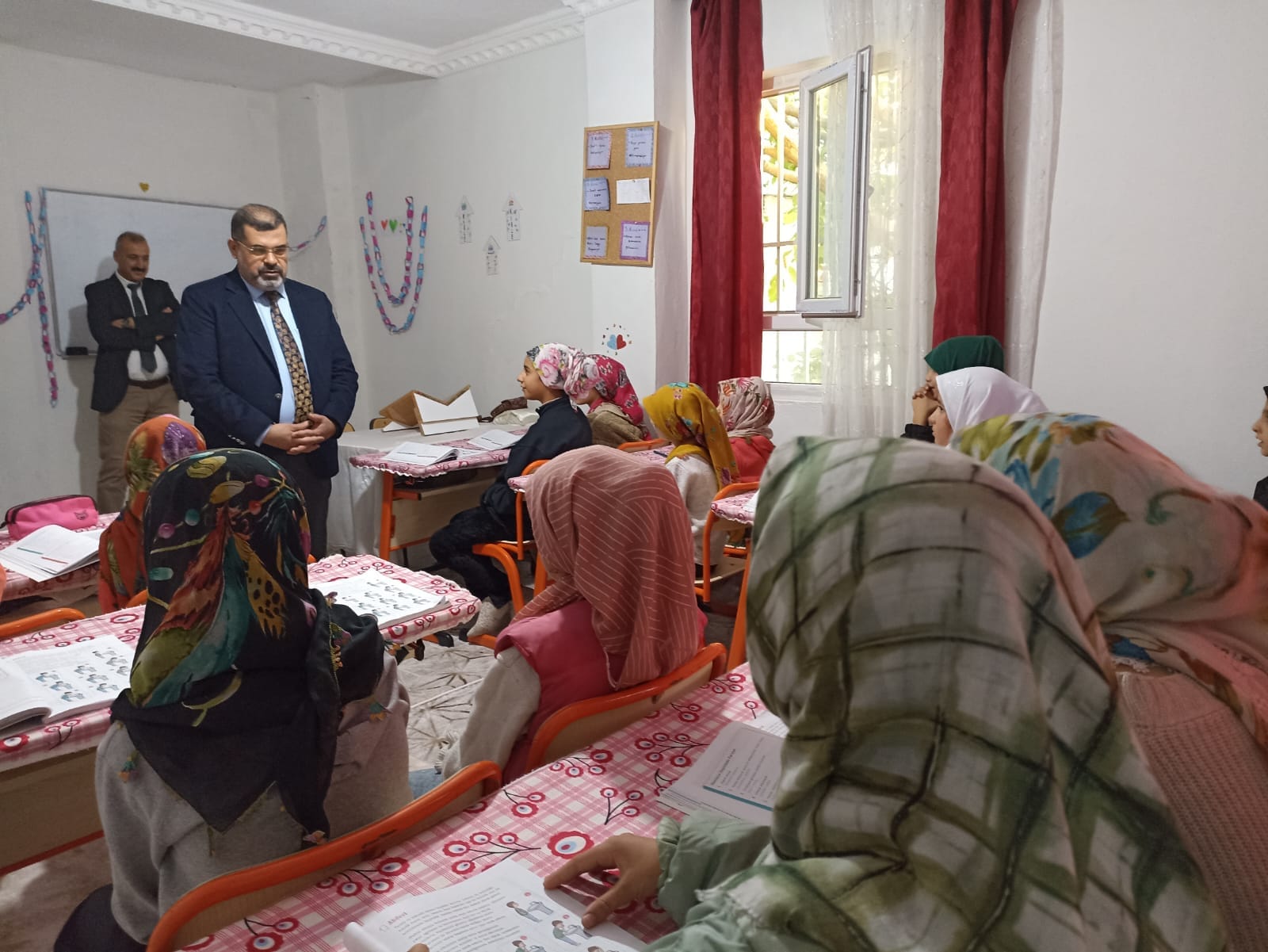 Müftü Durmuş, Şeyh Şamil Kur’an Kursunu ziyaret etti