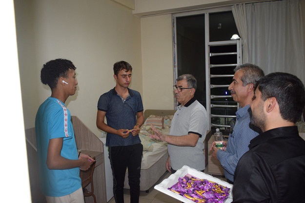 Öğrenciler odalarında dinleniliyor