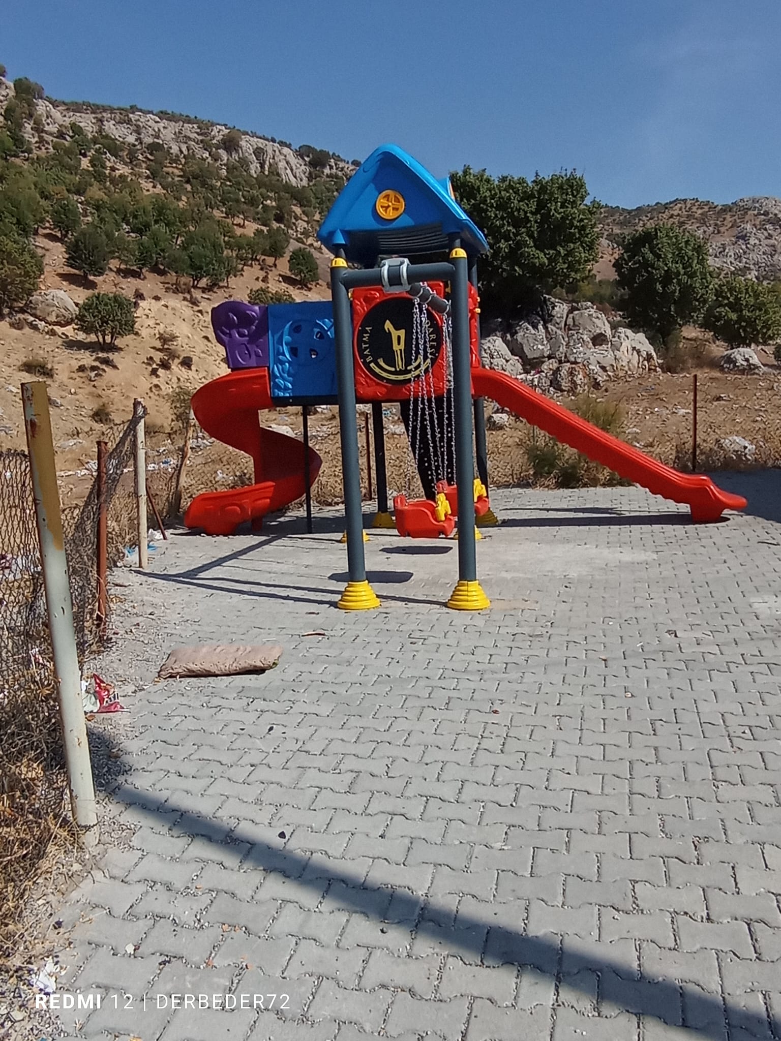 Okçular Köyüne çocuk oyun parkı kuruldu