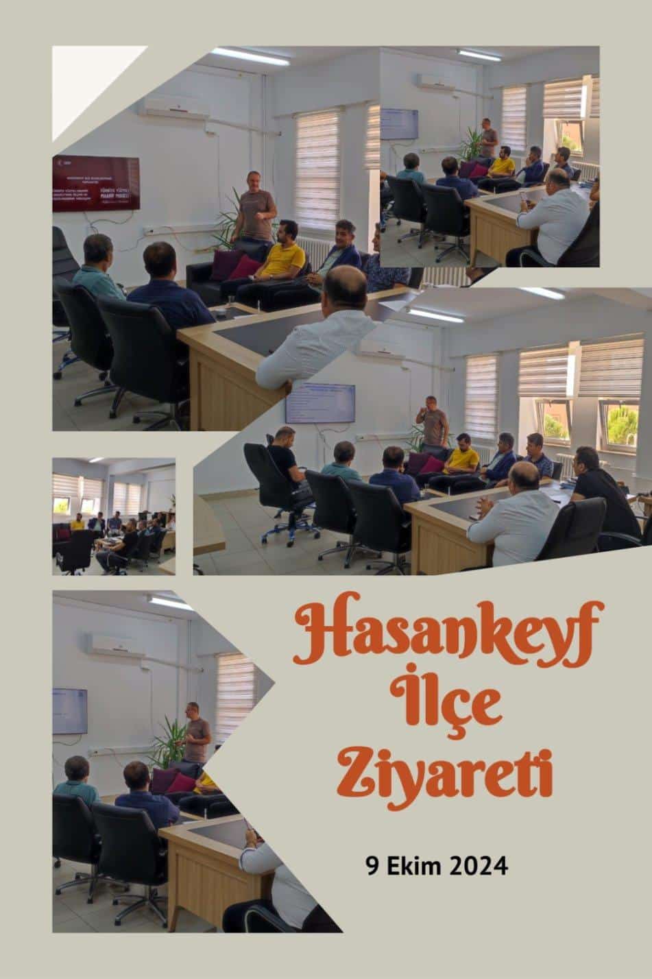 Ölçme Değerlendirme ve Sınav Hizmetleri Genel Müdürlüğü İlçe Ziyaretleri Gerçekleştirdi