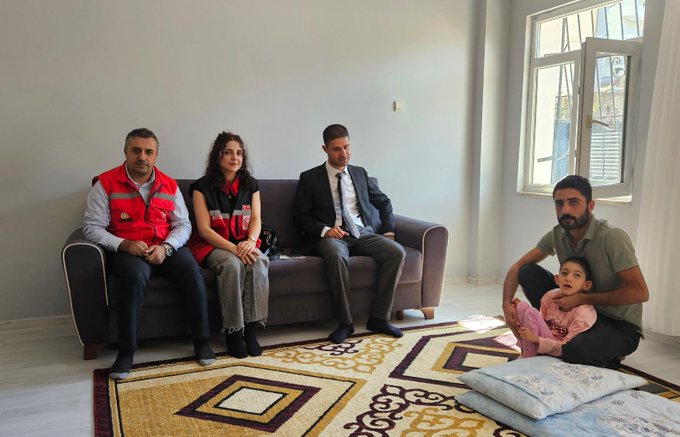 Aile ve Sosyal Hizmetler İl Müdürlüğü’nden Şehit Ailesine Ziyaret