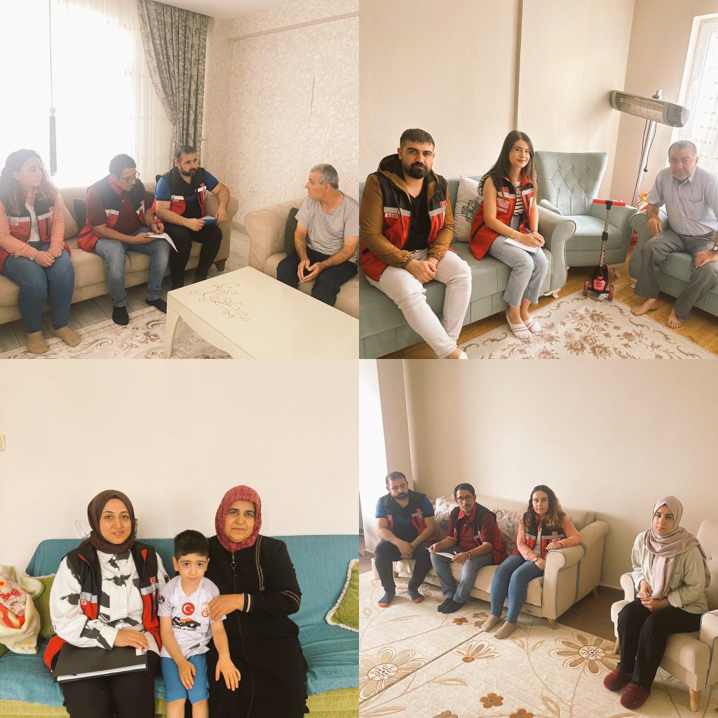 Batman Sosyal Hizmet Merkezi’nden Şehit Ailelerine Ziyaret