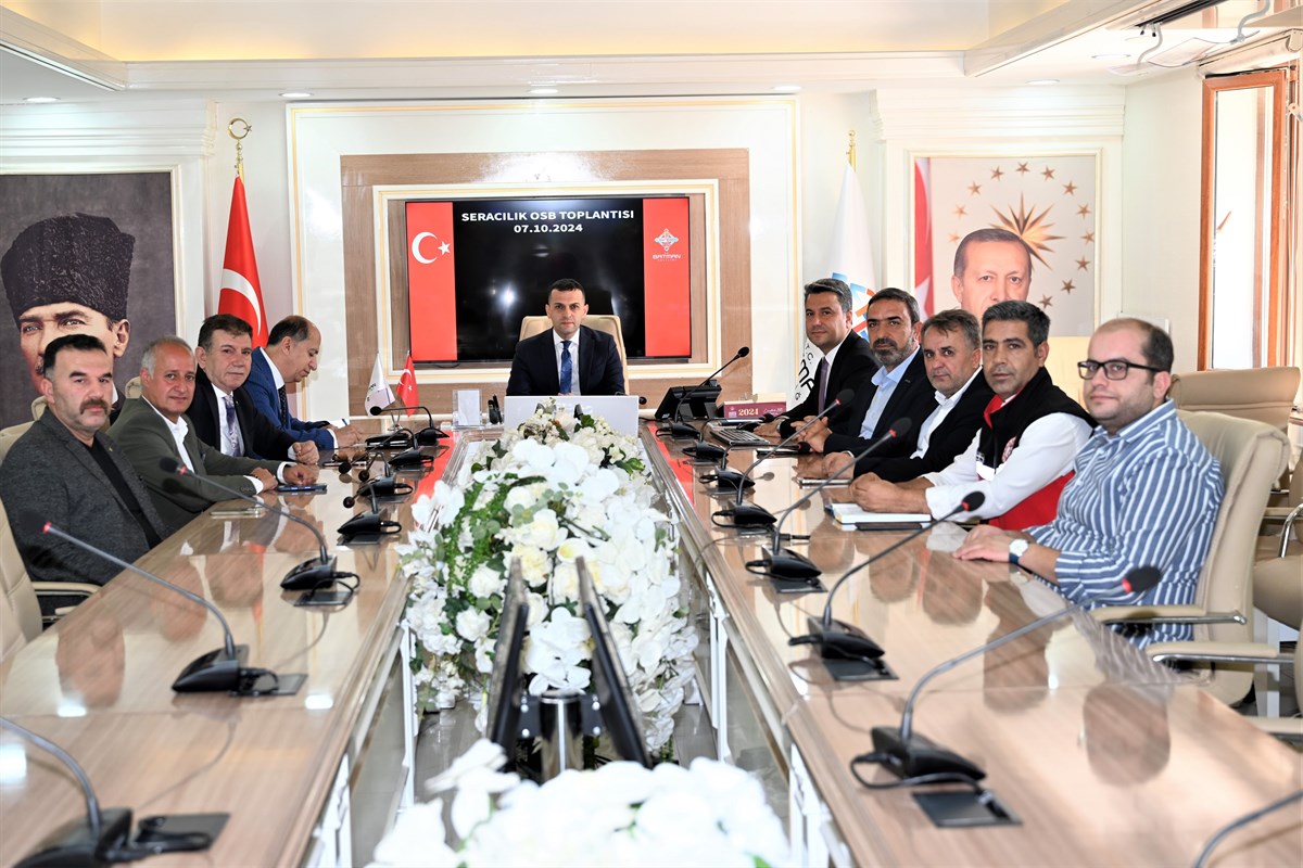 Sera OSB’lerle ile ilgili yürütülen çalışmalar masaya yatırıldı