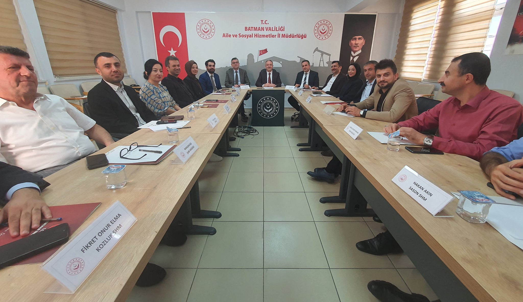 Batman Aile ve Sosyal Hizmetler İl Müdürlüğü’nde Değerlendirme ve İstişare Toplantısı