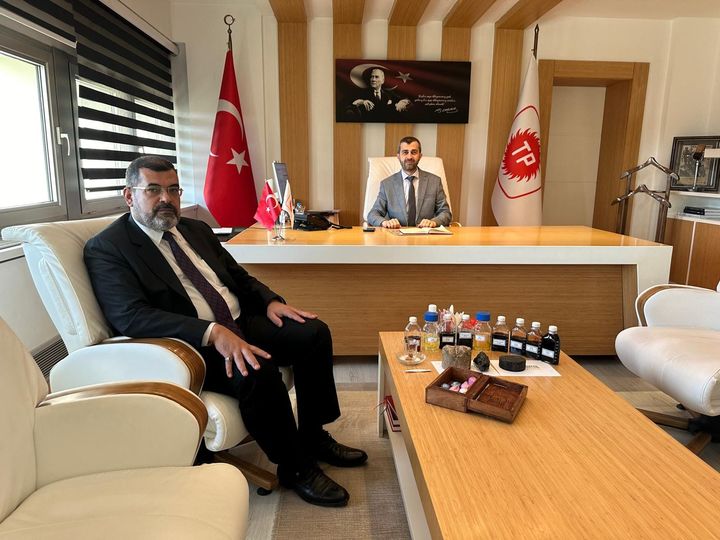 Batman İl Müftüsü Durmuş’tan TPAO Batman Bölge Müdürü Karataş’a Hayırlı Olsun Ziyareti