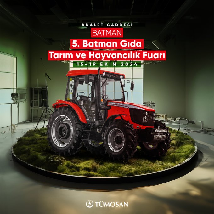 TÜMOSAN, 5. Batman Gıda, Tarım ve Hayvancılık Fuarı’nda!