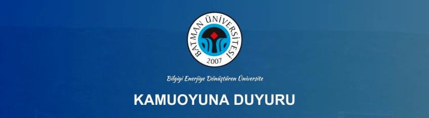Batman Üniversitesi’nden Kamuoyuna Duyuru: Erasmus Fonlarıyla İlgili Açıklama