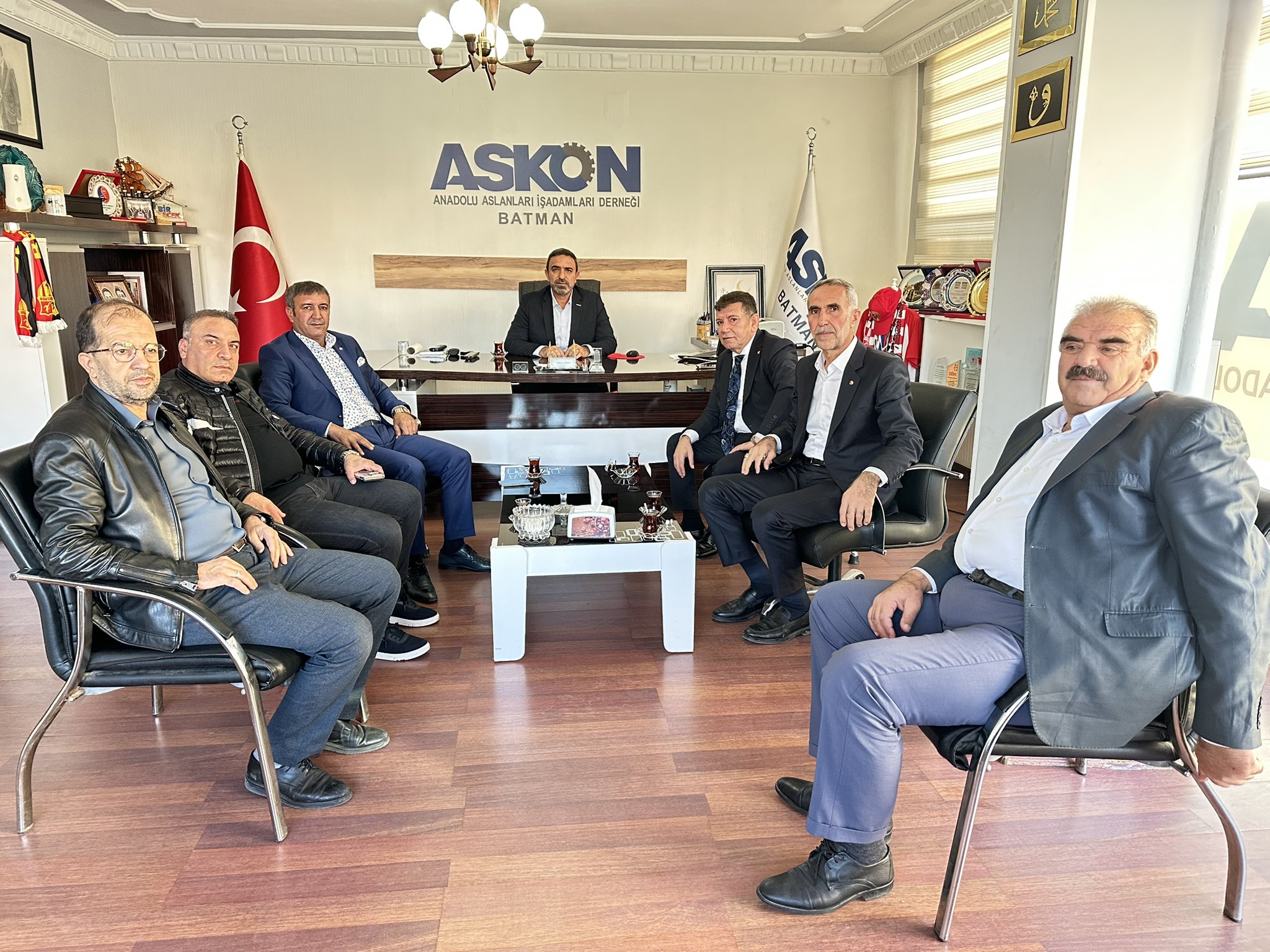 Başkan Demir’den ASKON’a hayırlı olsun ziyareti