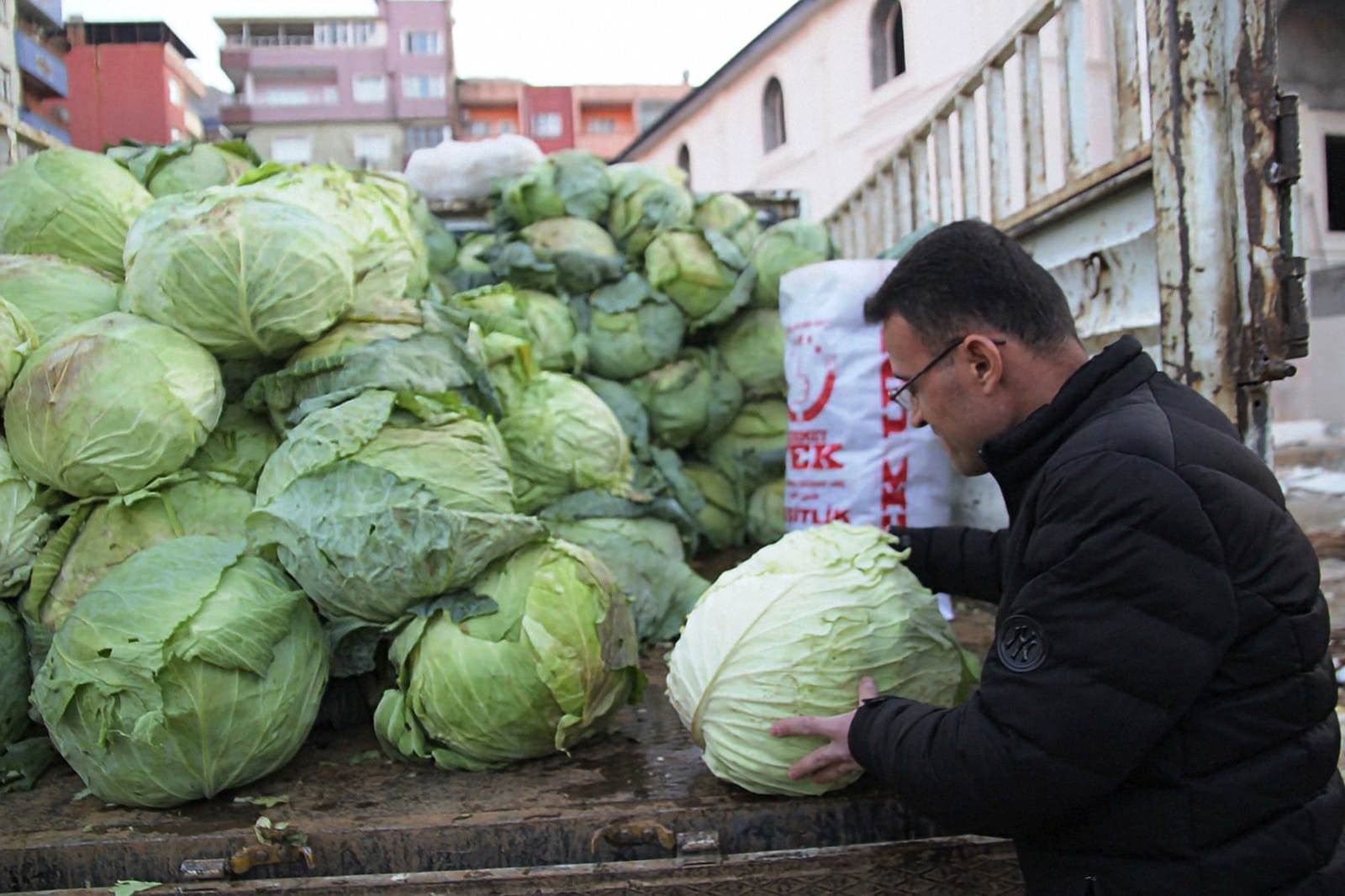 Lahanalar kapış kapış