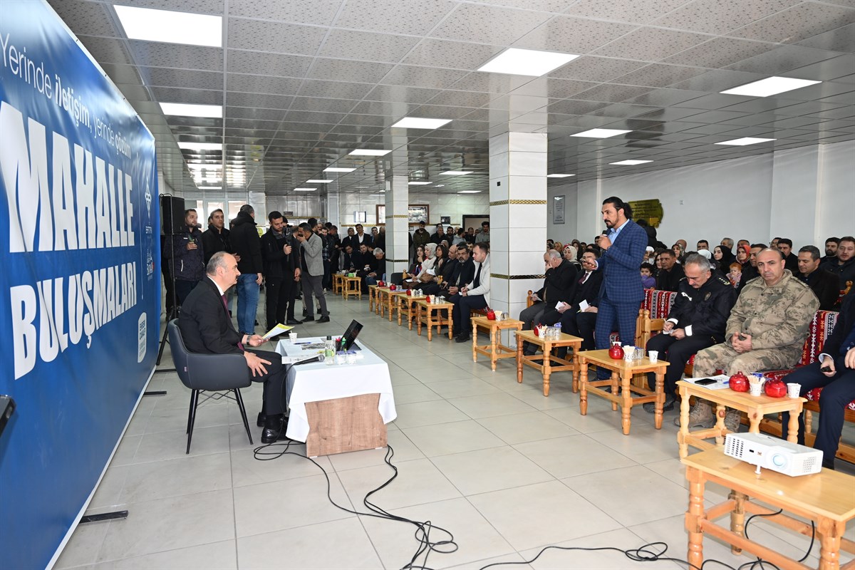 Yeni dönemin ilk mahalle buluşması gerçekleşti