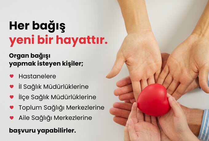 ‘Her bağış yeni bir hayattır’