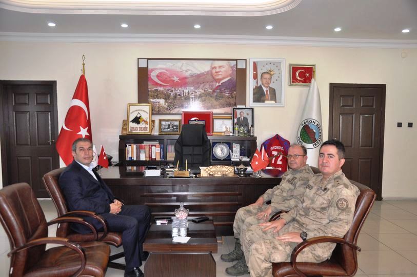 Albay Kocaköse Sason Belediye Başkanını ziyaret etti