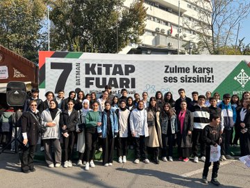 Bismil Anadolu Lisesi Öğrencileri Batman Kitap Fuarı’nı Ziyaret Etti