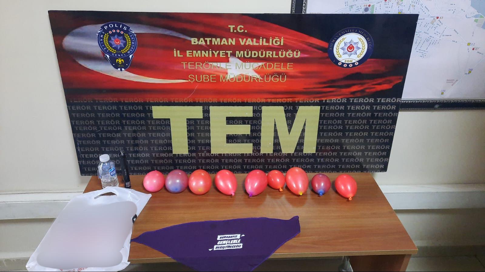 Yasa dışı gösteriye katılan şahıs tutuklandı