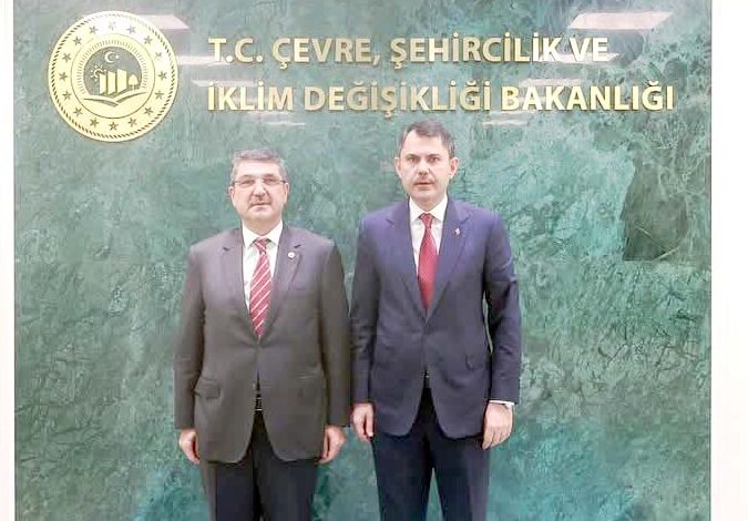 Milletvekili Nasıroğlu’ndan Çevre ve Şehircilik Bakanı’na ziyaret