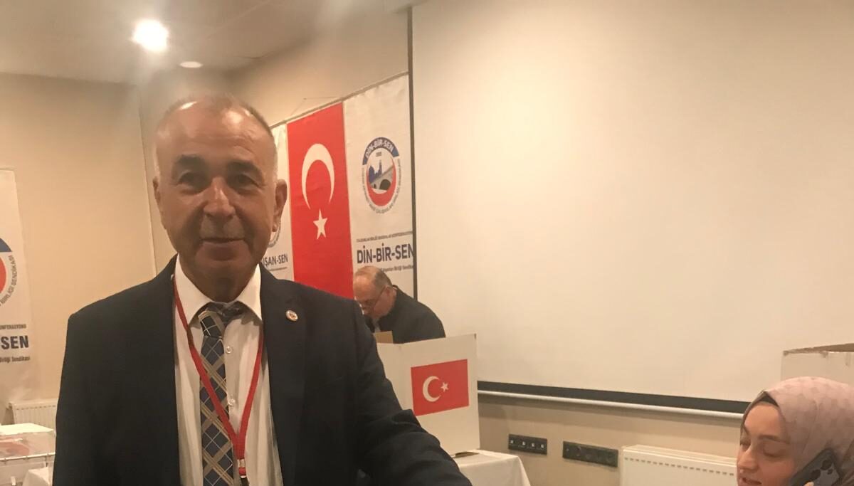 Lezgin Baykara, DİN-BİR-SEN Genel Başkan Yardımcılığına Seçildi