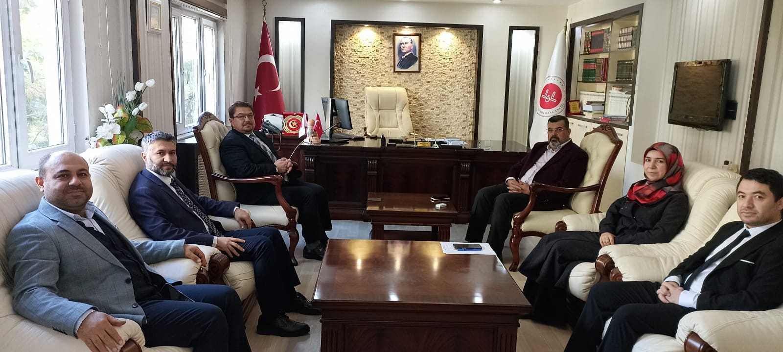 Vaiz Turhan’dan İl Müftüsü Durmuş’a ziyaret