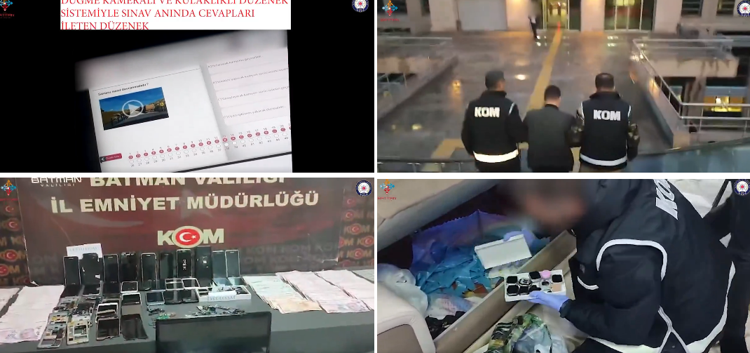 E-Sınavda Kopya Çetesine Operasyon: Bir kişi tutuklandı