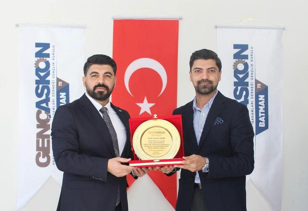 GENÇ ASKON’da bayrak değişimi – Serkan Şahin görevini Bilal Çağlayan’a devretti