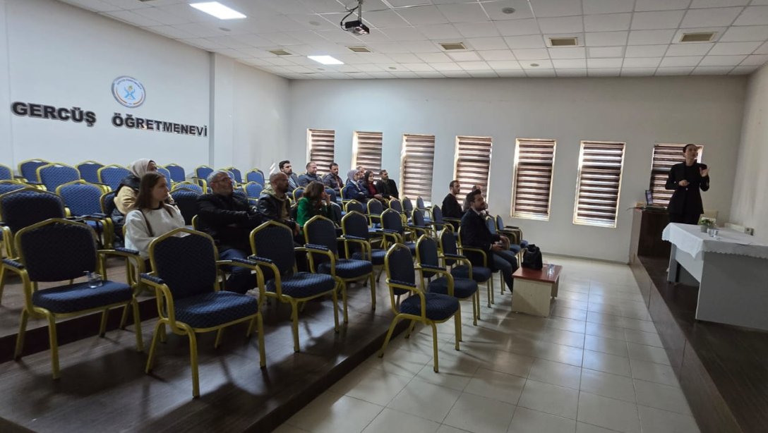 Gercüş’te TÜBİTAK Projeleri bilgilendirme toplantısı düzenlendi