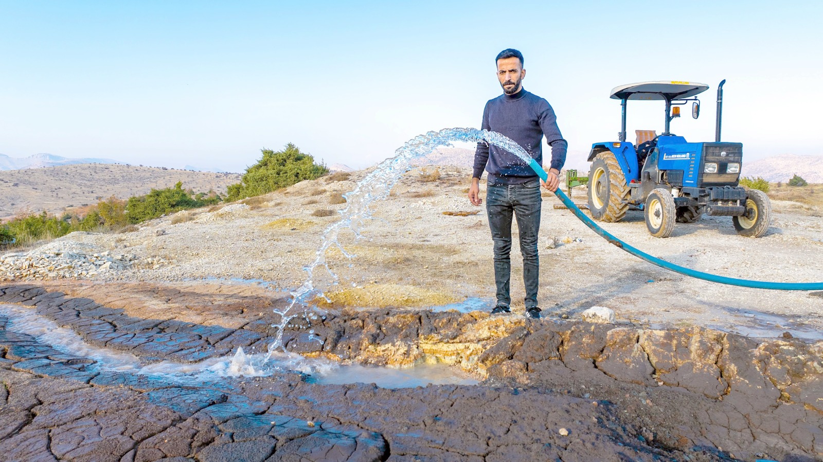 Gercüş Özler Köyü’ne yeni su kuyusu açıldı