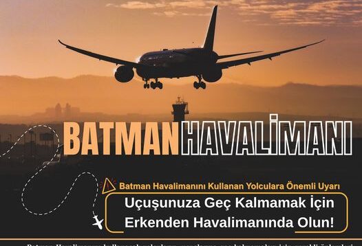 Havalimanı yolcularına uyarı