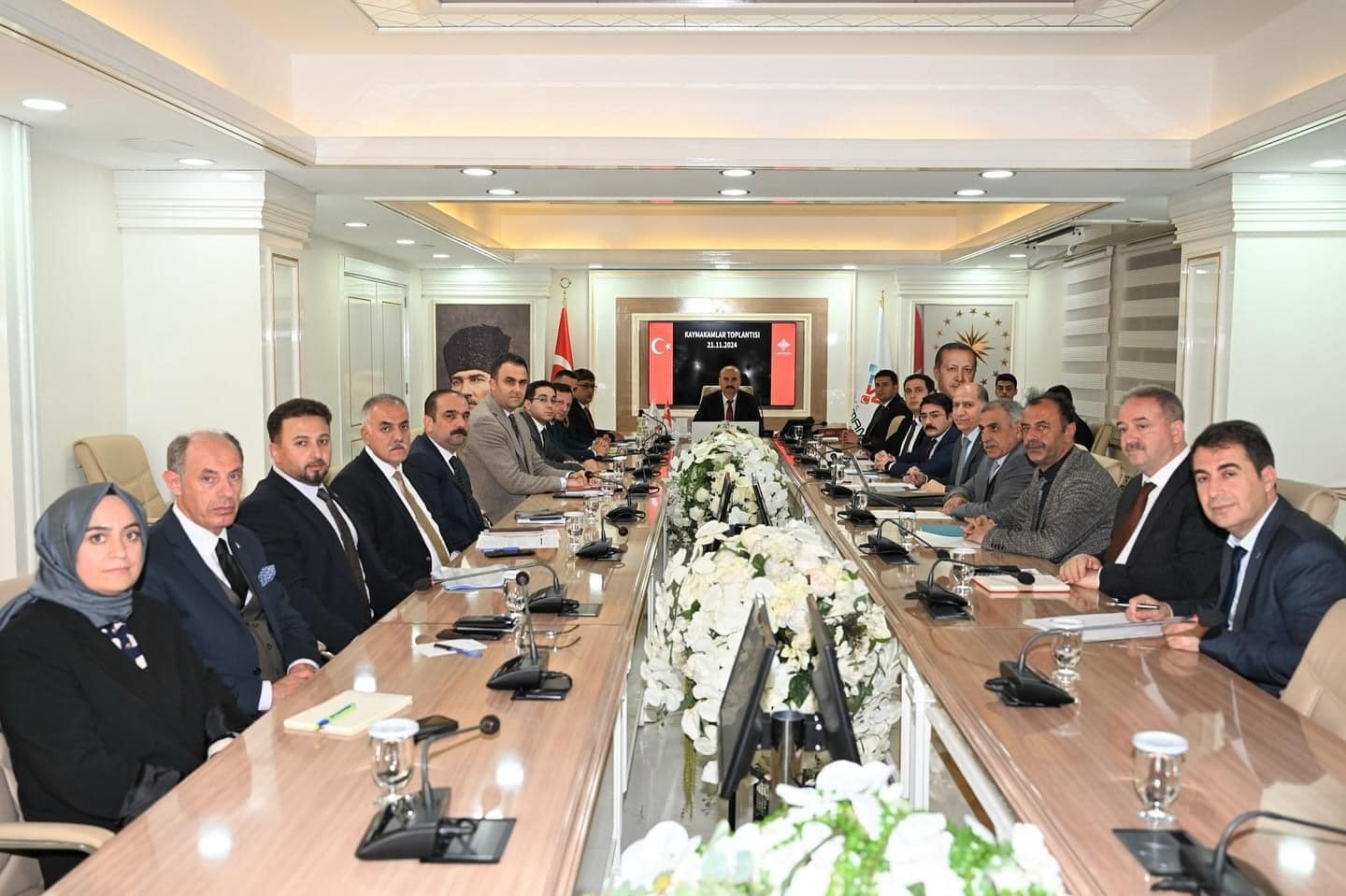 Kaymakamlar toplantısı Vali Canalp Başkanlığında yapıldı