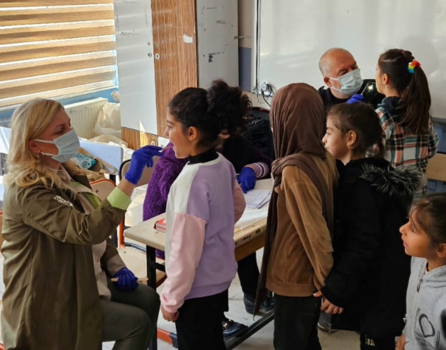 Kocalar ilkokulu öğrencilerine ağız ve diş sağlığı eğitimi verildi